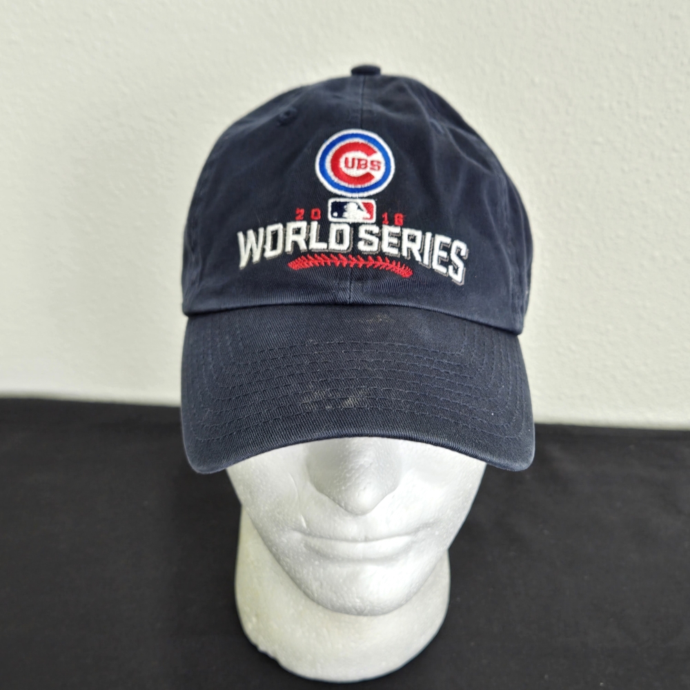 Chicago Cubs 2016 World Series Navy Hat Chicago Cups 2016 World Series 47' Brand